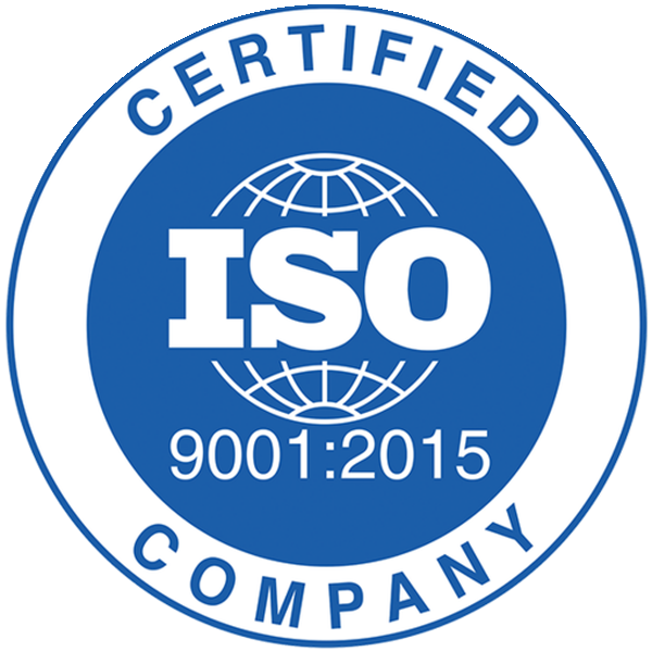 Selo ISO 9001:2015 Certified Company